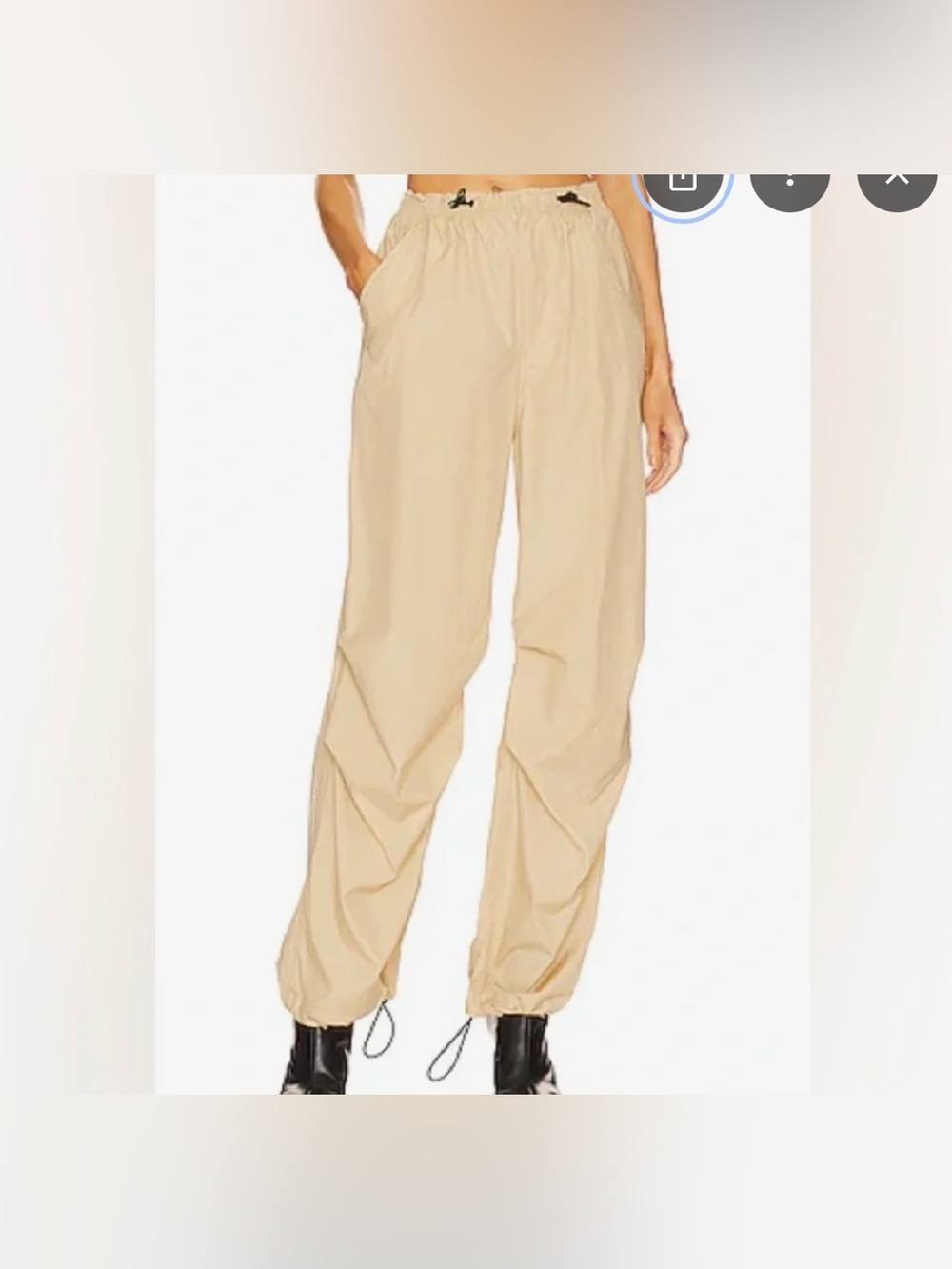 Rag & Bone Becky Flight Tan Pants XS Womens